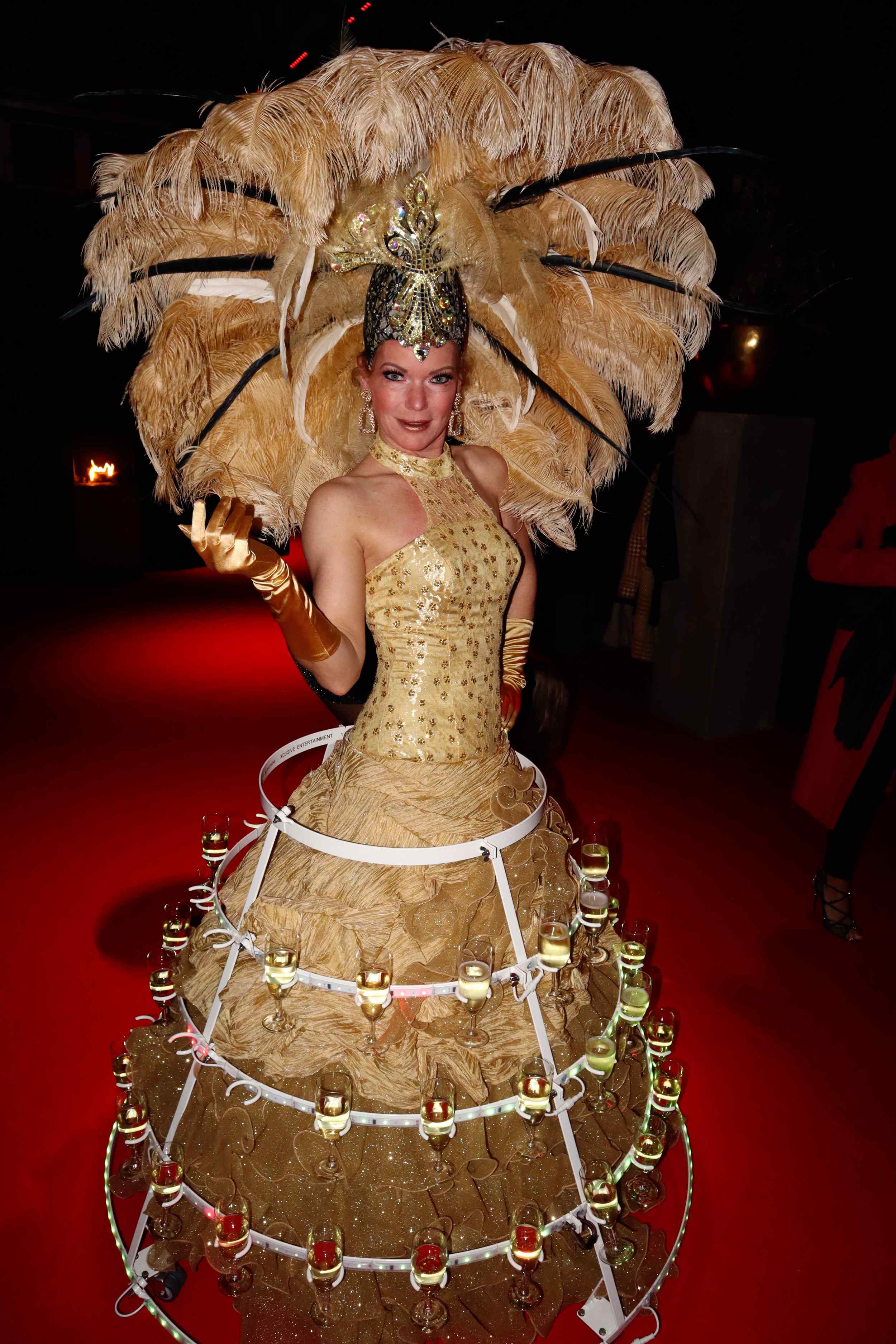 Champagne jurk 2025